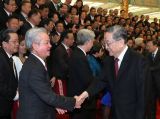 俞正声会见中国海外交流协会代表