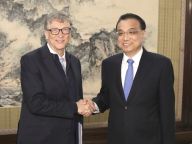 李克强会见比尔·盖茨