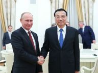 李克强会见俄罗斯总统普京