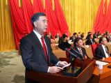 民进全国代表大会开幕 汪洋致贺词