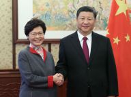 习近平会见来京述职的林郑月娥