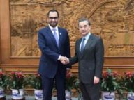 王毅会见阿联酋国务部长苏尔坦