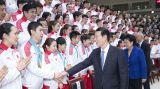 张高丽：弘扬中华体育精神和奥林匹克精神 实现北京冬奥会办赛精彩参赛出彩