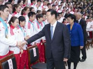 张高丽接见平昌冬奥会中国代表团