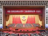 全国政协十三届一次会议举行第三次全体会议