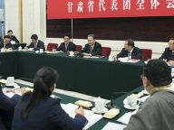赵乐际参加甘肃代表团审议