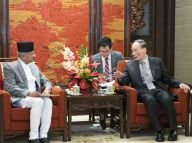 王岐山会见尼泊尔外长贾瓦利