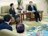 韩正会见澳门特区政府官员和检察长