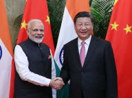 习近平会见印度总理莫迪