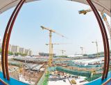 北京冬奥在建项目设置倒计时牌