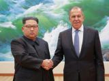 金正恩会见俄罗斯外长拉夫罗夫