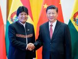 习近平同玻利维亚总统莫拉莱斯举行会谈
