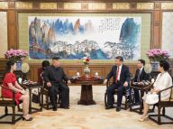 习近平会见朝鲜劳动党委员长金正恩