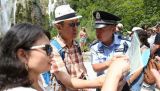 中克警察在克罗地亚普利特维采湖群国家公园联合巡逻