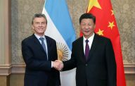 习近平会见阿根廷总统马克里