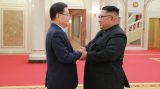 韩国访朝特使团与金正恩进行会谈