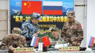 “东方－2018”战略演习中俄联合战役演练正式开始