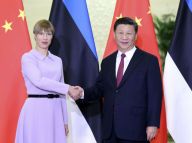 习近平会见爱沙尼亚总统卡柳莱德