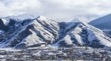 乌鲁木齐南山雪景美