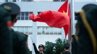 驻澳门部队举行升旗仪式庆祝澳门回归祖国19周年