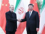 习近平会见伊朗伊斯兰议会议长拉里贾尼