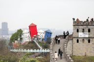 重庆美心洋人街景区搬迁倒计时