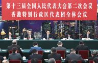 韩正参加香港代表团审议