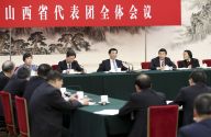 王沪宁参加山西代表团审议