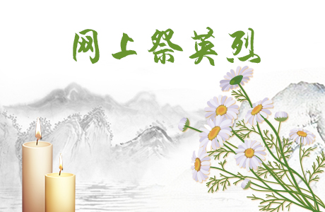 网上祭英烈