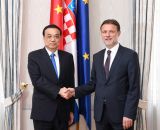 李克强会见克罗地亚议长扬德罗科维奇