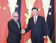 习近平会见巴布亚新几内亚总理奥尼尔
