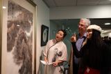新西兰国会中新艺术交流展开幕