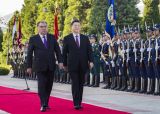 习近平同塔吉克斯坦总统拉赫蒙会谈