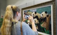 上海绒绣欧洲交流展在布鲁塞尔开幕