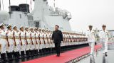 习近平出席庆祝人民海军成立70周年海上阅兵活动