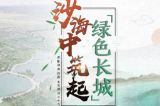 【逐影寻声70画】沙海中筑起“绿色长城”