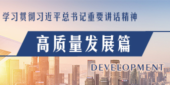  学习贯彻习近平总书记重要讲话精神——高质量发展篇