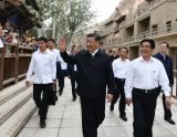 习近平在甘肃考察