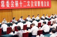 十三届全国人大常委会第十二次会议举行联组会议