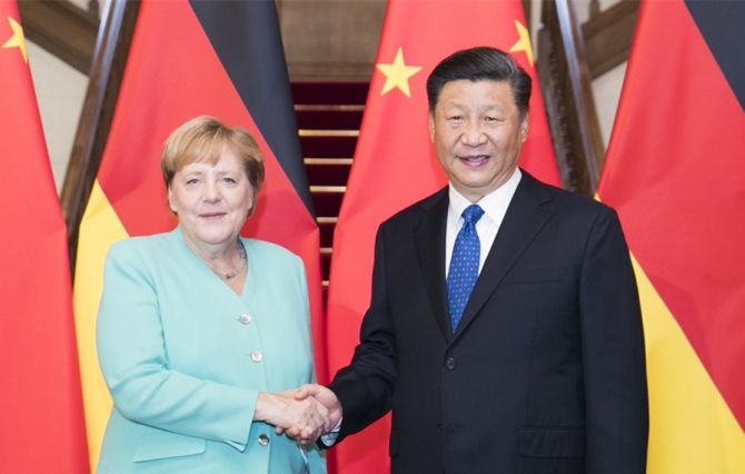 数次会见德国总理 习近平讲话释放这些重要信息