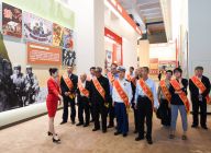 英雄模范和先进典型受邀参观庆祝新中国成立70周年大型成就展