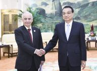 李克强会见阿塞拜疆副总理阿布塔利博夫