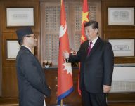 习近平会见尼泊尔联邦院主席蒂米尔西纳