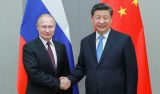 习近平会见俄罗斯总统普京