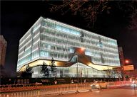 北京石景山区文化中心大楼年底将投入使用