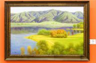 上海工艺美术学院举办朝鲜当代油画精品展上展出的部分精品油画