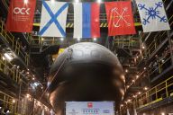 俄为太平洋舰队建造的第二艘636.3型潜艇下水
