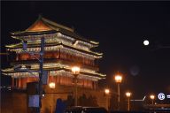 北京：5500套灯照亮正阳门城楼和箭楼 600岁古建夜晚通体明亮