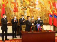 中国政府援助蒙古国第一批抗疫物资顺利交接