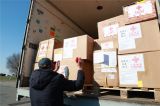 中国向乌克兰提供人道主义抗疫物资